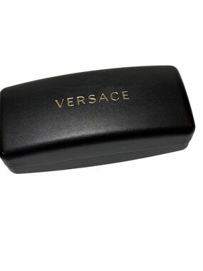 Versace Black and Gold Eyewear Case
